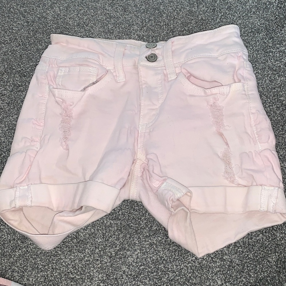White Midi Shorts